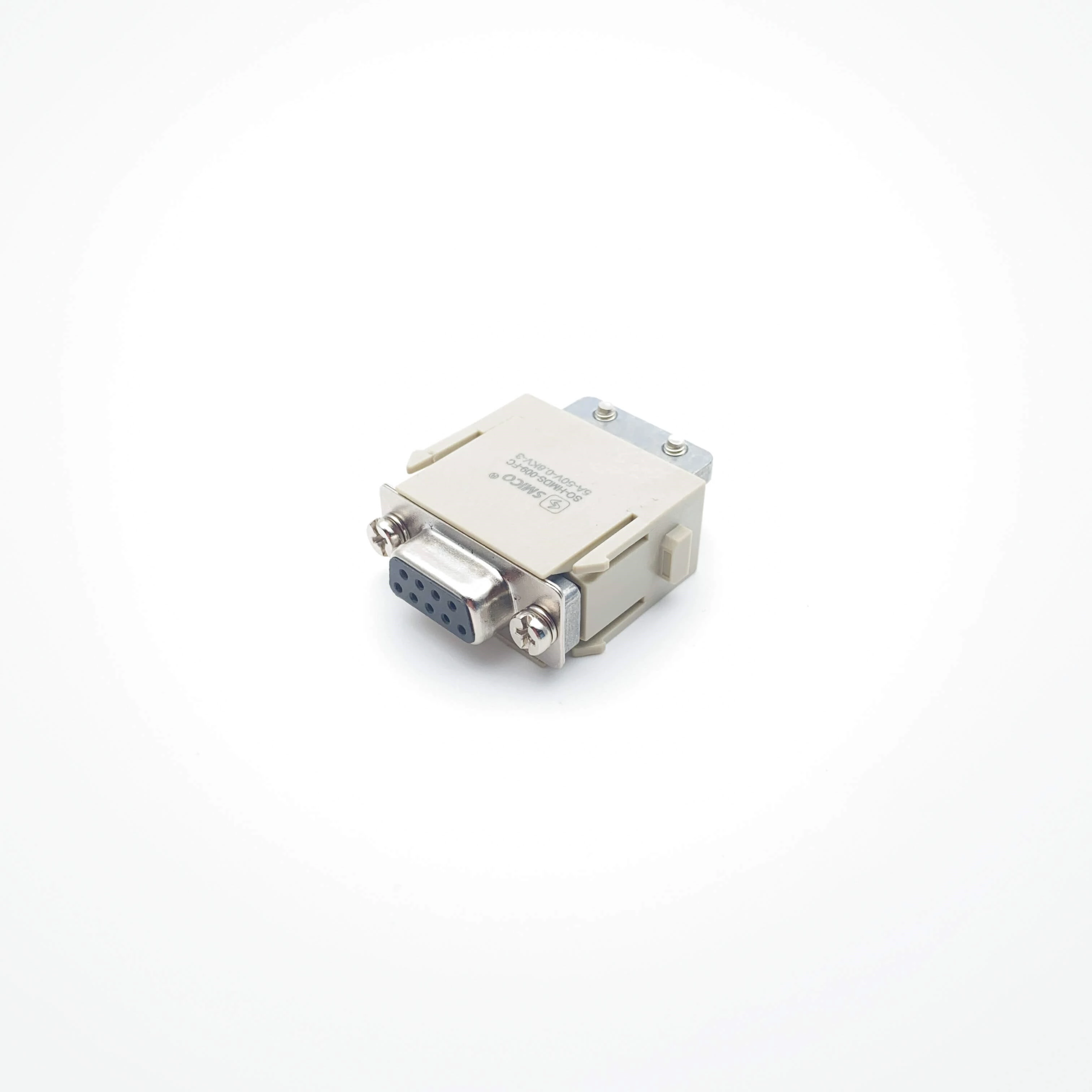 Heavy duty connector Modular HMDS 9 Pin Connectors With Silver Plated Contacts