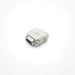 Heavy duty connector D-SUB Modular 9 Pin Connectors With Silver Plated Contacts