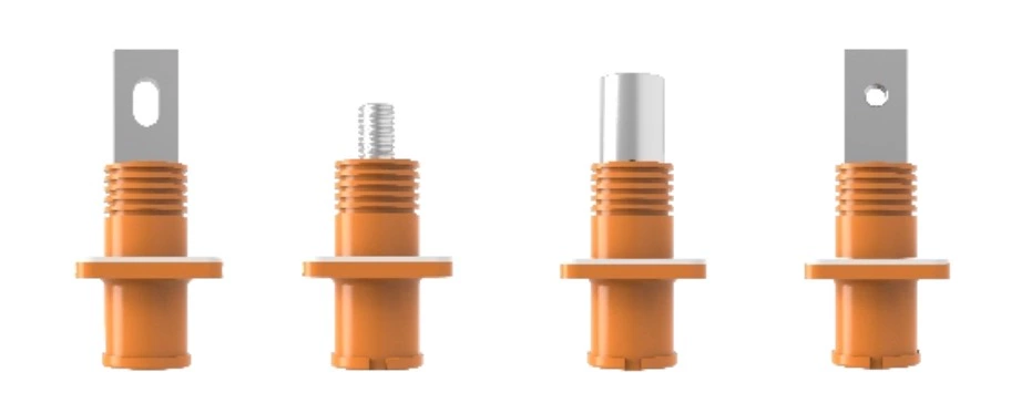 High voltage current energy storage connectors ESS-100A-16-B-OR-00