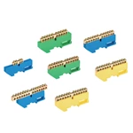 Copper Terminal Blocks T005 Series M4 M5 Screw distribution block with brass