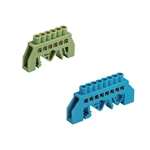 Copper Terminal Blocks T009 Series Connector 6P/8P/10P/12P/14P/16P M4 M5 Screw for Distribution Box