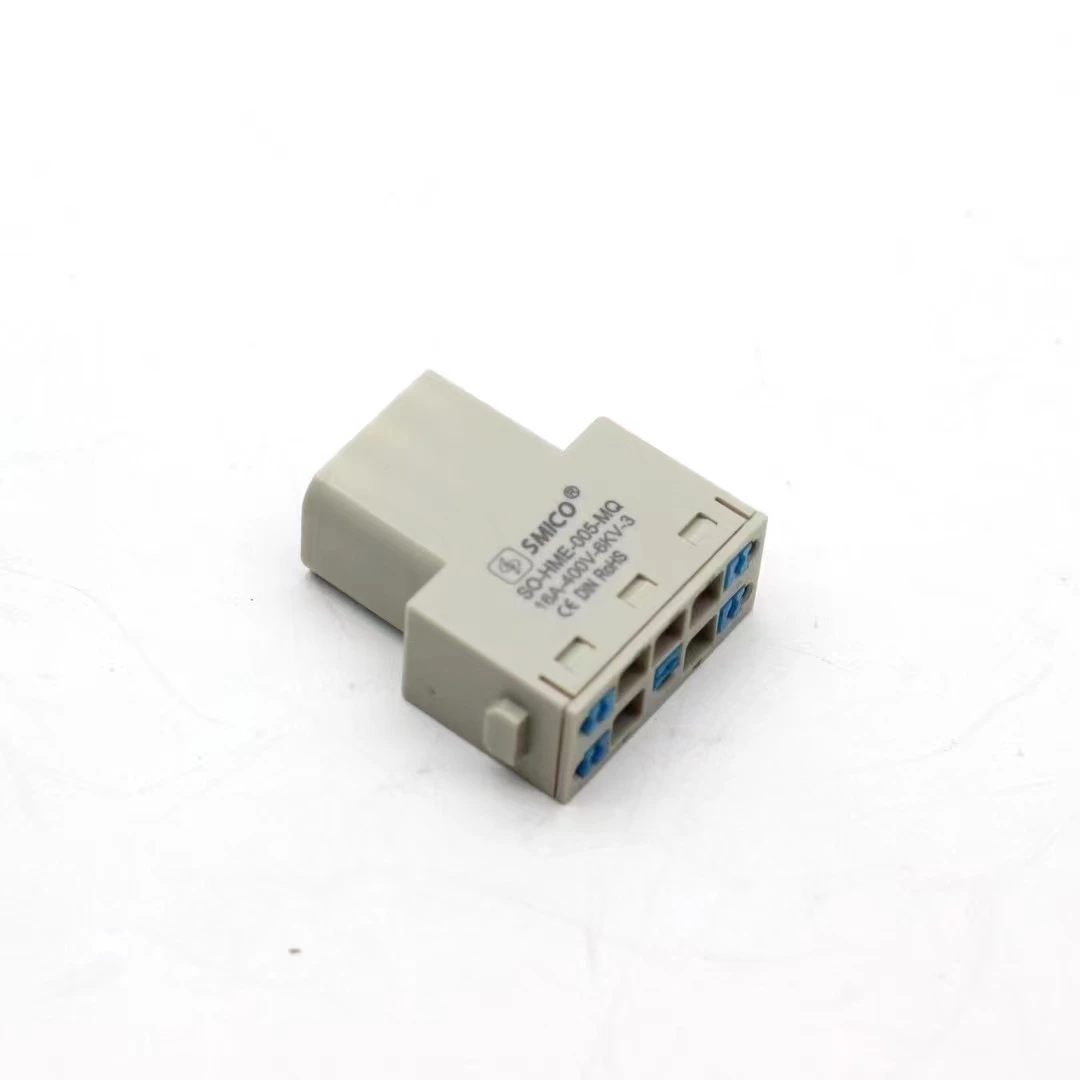 09140052616  HME-005-MQ 5 pins male insert with Quick-Lock heavy duty connector