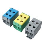 Wire Connector Aluminum Industrial Disteibution Terminal Blocks Thread Type SOT5-50-2  For Al/Cu Connector 2*50mm2