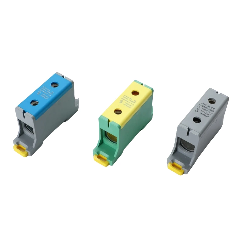 SOT5-95 Aluminum Industrial Disteibution Terminal Blocks Thread Type SOT5 Series For Al Connector 95mm2