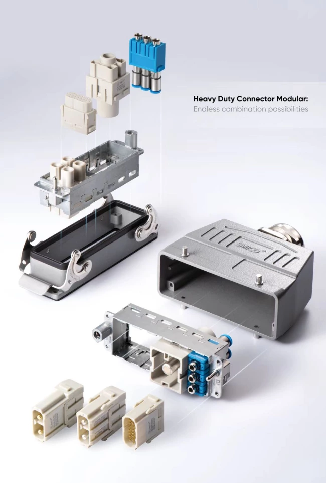 Heavy duty connector Innovative And Efficient Pneumatic Technology